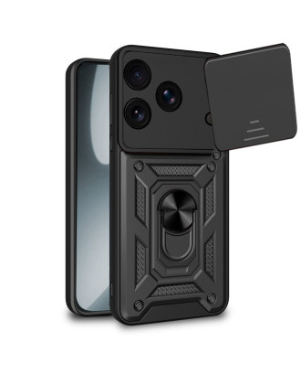 Capa COOL para iPhone 17 Pro / 18 Pro Hard Ring Preto