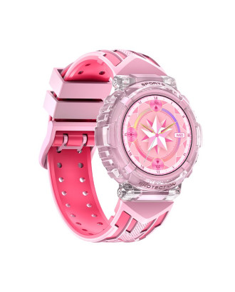 Smartwatch COOL Clever Silicone Rosa (Chamadas, Esporte, Saúde)