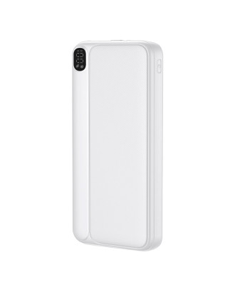 Bateria Externa Universal Power Bank 10.000 mAh (Tipo C / Lightning) COOL Grip Branco