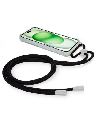 Capa COOL para iPhone 15 Plus Cordão Preto