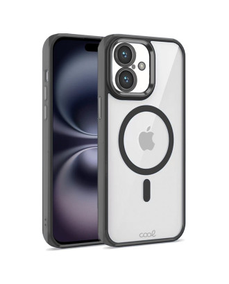 Capa COOL para iPhone 16 Magnética Borde Preto