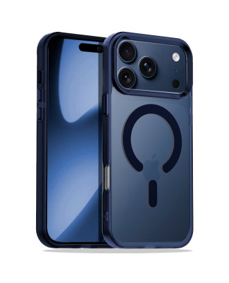 Capa COOL para iPhone 17 Pro Max / 18 Pro Max Magnética Colorful Azul-Marinho