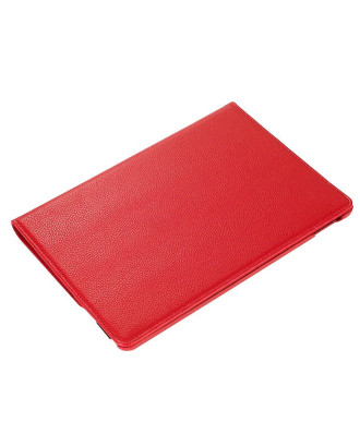 Capa COOL para iPad (2019 / 2020 / 2021) 10,2 polegadas Rotativa Couro Sintético Vermelho