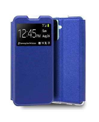 Capa Flip Cover COOL para Samsung A266 Galaxy A26 5G / A17 / A17 5G Liso Azul
