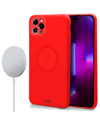 Capa COOL para iPhone 14 Pro Magnética Cover Vermelho