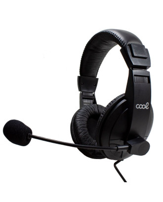 Auscultadores estéreo para PC com microfone COOL Montana