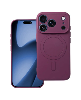 Capa COOL para iPhone 17 Pro Max / 18 Pro Max Magnética Cover Vinho