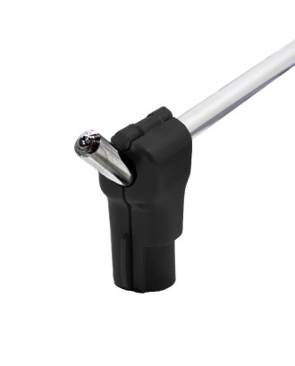 Cadeado anti-roubo de plástico preto (para gancho simple) 6 mm