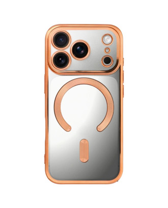 Capa COOL para iPhone 17 Pro / 18 Pro Magnética Borde Dourado