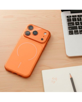 Capa COOL para iPhone 17 Pro / 18 Pro Magnética Cover Laranja
