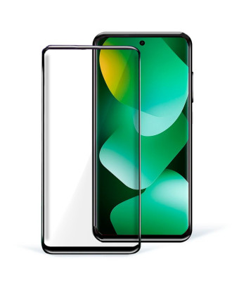 Protetor de ecrã de vidro temperado COOL para Xiaomi Redmi Note 15 / Note 15 5G / Poco M8 5G (Curvo)