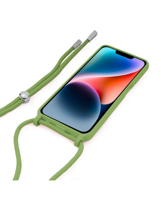 Capa COOL para iPhone 14 Plus Cordão Pistache