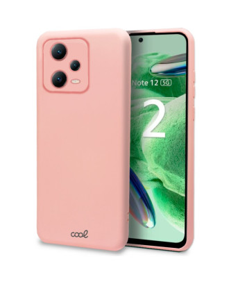 Capa COOL para Xiaomi Redmi Note 12 5G / Poco X5 5G Rosa