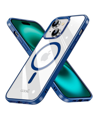 Capa COOL para iPhone 16 Plus Magnética Borde Marinho