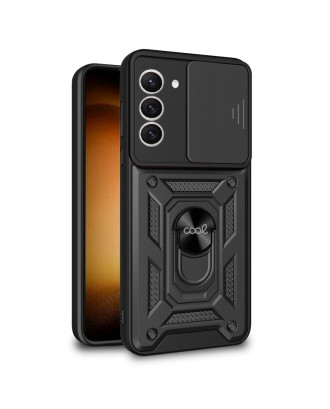 Capa COOL para Samsung S911 Galaxy S23 Hard Ring Preto