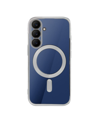 Capa COOL para Samsung S731 Galaxy S25 FE Magnética Borde Prata