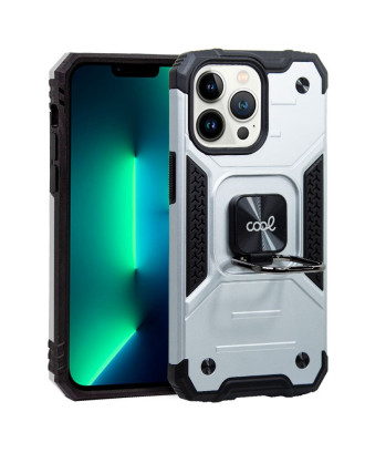Capa COOL para iPhone 13 Pro Hard Ring Prata