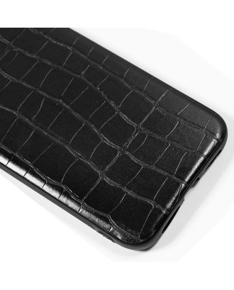 Capa COOL para iPhone 11 Pro Leather Crocodile Preto