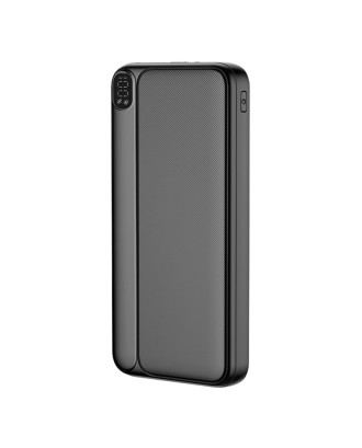 Bateria Externa Universal Power Bank 10.000 mAh (Tipo C / Lightning) COOL Grip Preto
