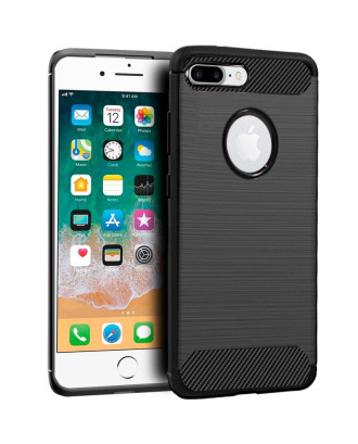 Capa COOL para iPhone 7 Plus / iPhone 8 Plus Carbono Preto