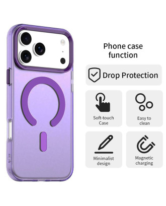 Capa COOL para iPhone 17 Pro / 18 Pro Magnética Colorful Violeta
