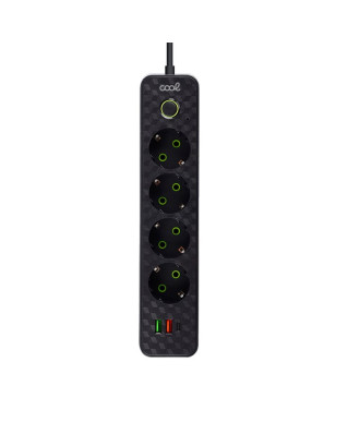 Carregador Universal Multiportas COOL (7 Portas) Preto