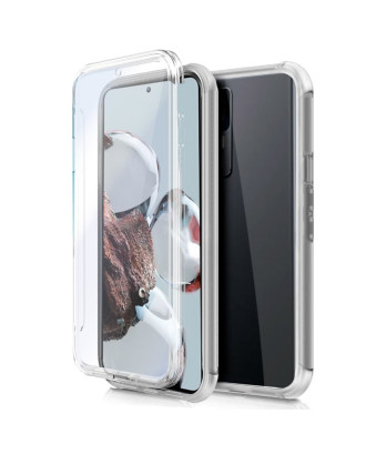 Capa COOL de Silicone 3D para Xiaomi 12T / 12T Pro (frente e verso transparentes)