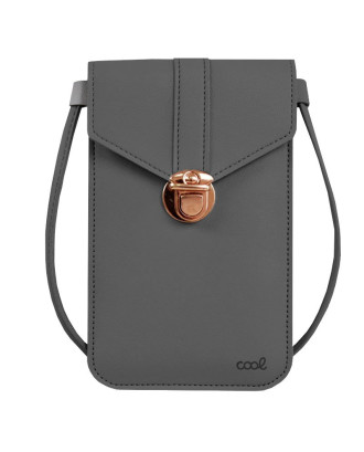 Bolsa Universal Basic de até 6,7 pol. COOL Cinza Escuro