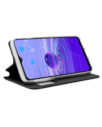 Capa Flip Cover COOL para TCL 40R 5G Preto