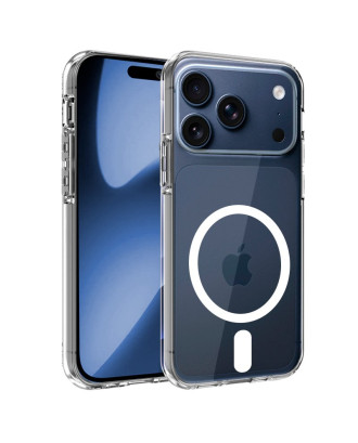 Capa COOL para iPhone 17 Pro Max / 18 Pro Max Magnética Transparente