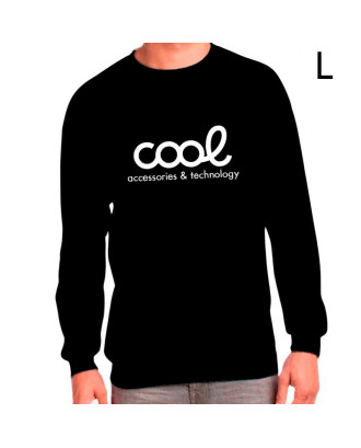 Moletom Cool Acessórios Tamanho L (Unisex) Preto