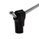 Cadeado anti-roubo de plástico preto (para gancho simple) 8mm