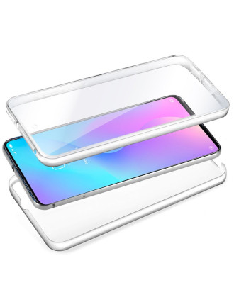 Capa COOL de Silicone 3D para Xiaomi Redmi 9T (transparente frente + verso)