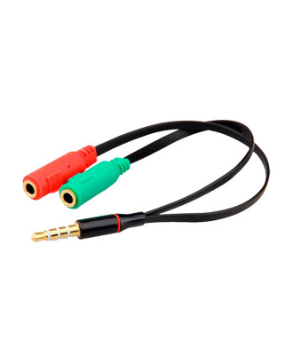 Adaptador Entrada Dupla para Conector Auxiliar de 3,5 mm COOL Universal
