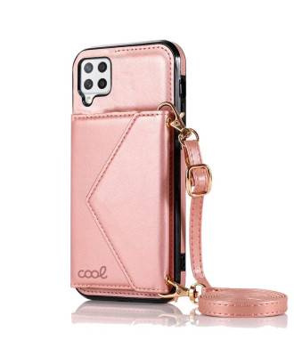 Capa COOL para Samsung A426 Galaxy A42 5G Carteira Rosa