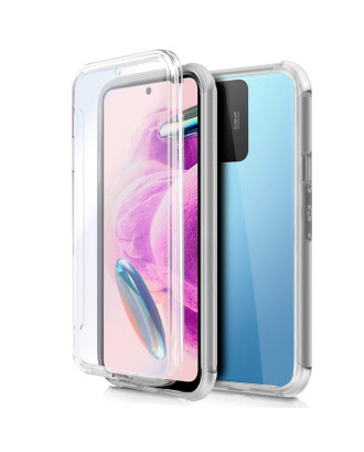 Capa COOL de Silicone 3D para Xiaomi Redmi Note 12S (transparente frente + verso)