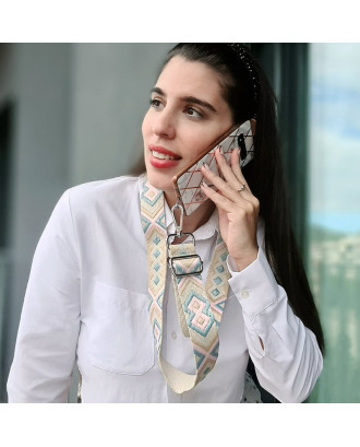 Alça de Suspensão COOL Universal com Cartão para Smartphone Beige