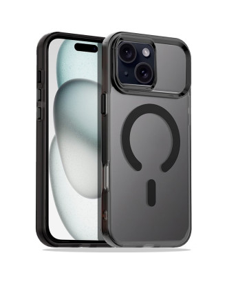 Capa COOL para iPhone 15 Magnética Colorful Preto