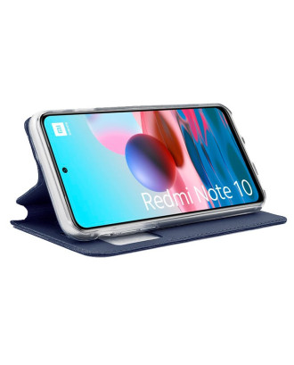 Capa Flip Cover COOL para Xiaomi Redmi Note 10 / Note 10s Azul