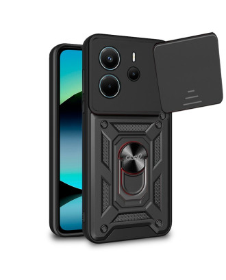 Capa COOL para Xiaomi Redmi Note 14 Hard Ring Preto