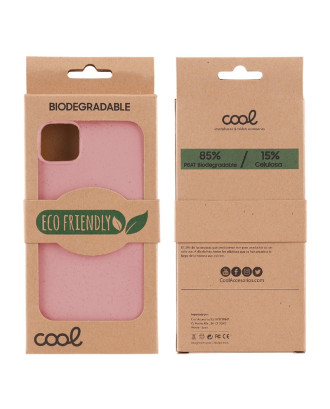Capa COOL para iPhone 15 Pro Eco Biodegradável Rosa