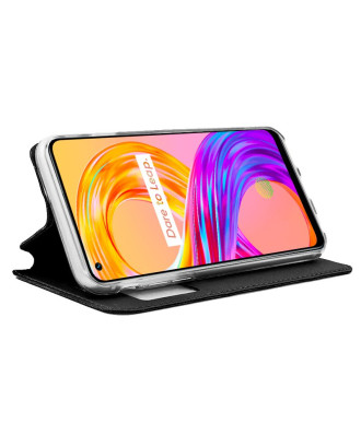 Capa Flip Cover COOL para Realme 8 / 8 Pro Preto