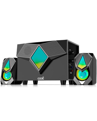 Equipamento de áudio para PC COOL LED USB 15W gaming