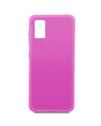 Capa de silicone COOL para Samsung A025 Galaxy A02s (rosa)