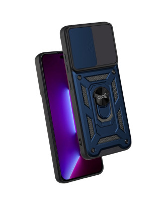 Capa COOL para iPhone 14 Pro Hard Ring Marinho