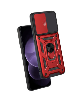 Capa COOL para Xiaomi Redmi Note 17 5G Hard Ring Vermelho
