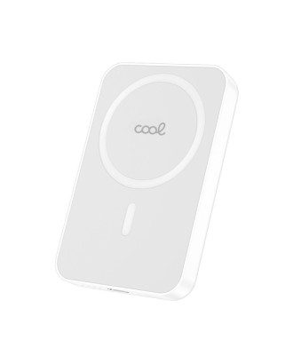 Powerbank Bateria Externa Magnética 5000 mAh COOL Branco