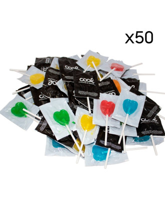 Pacote de 50 Pirulitos COOL