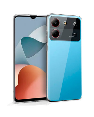 Capa de silicone COOL para ZTE Blade A54 (transparente)