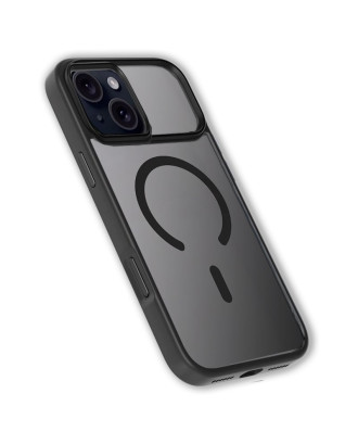 Capa COOL para iPhone 15 Magnética Colorful Preto